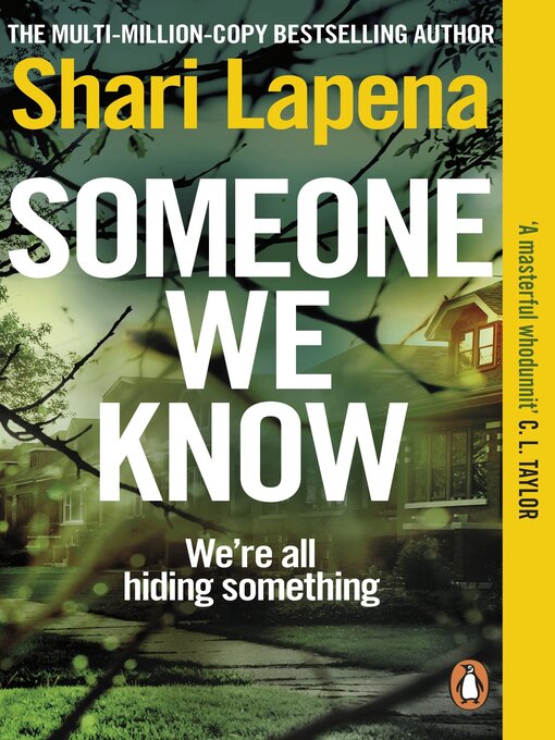 Title details for Someone We Know by Shari Lapena - Wait list